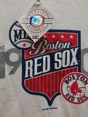 NWT 2005 Boston Red Sox T-Shirt MLB DEADSTOCK Men’s Large Vintage